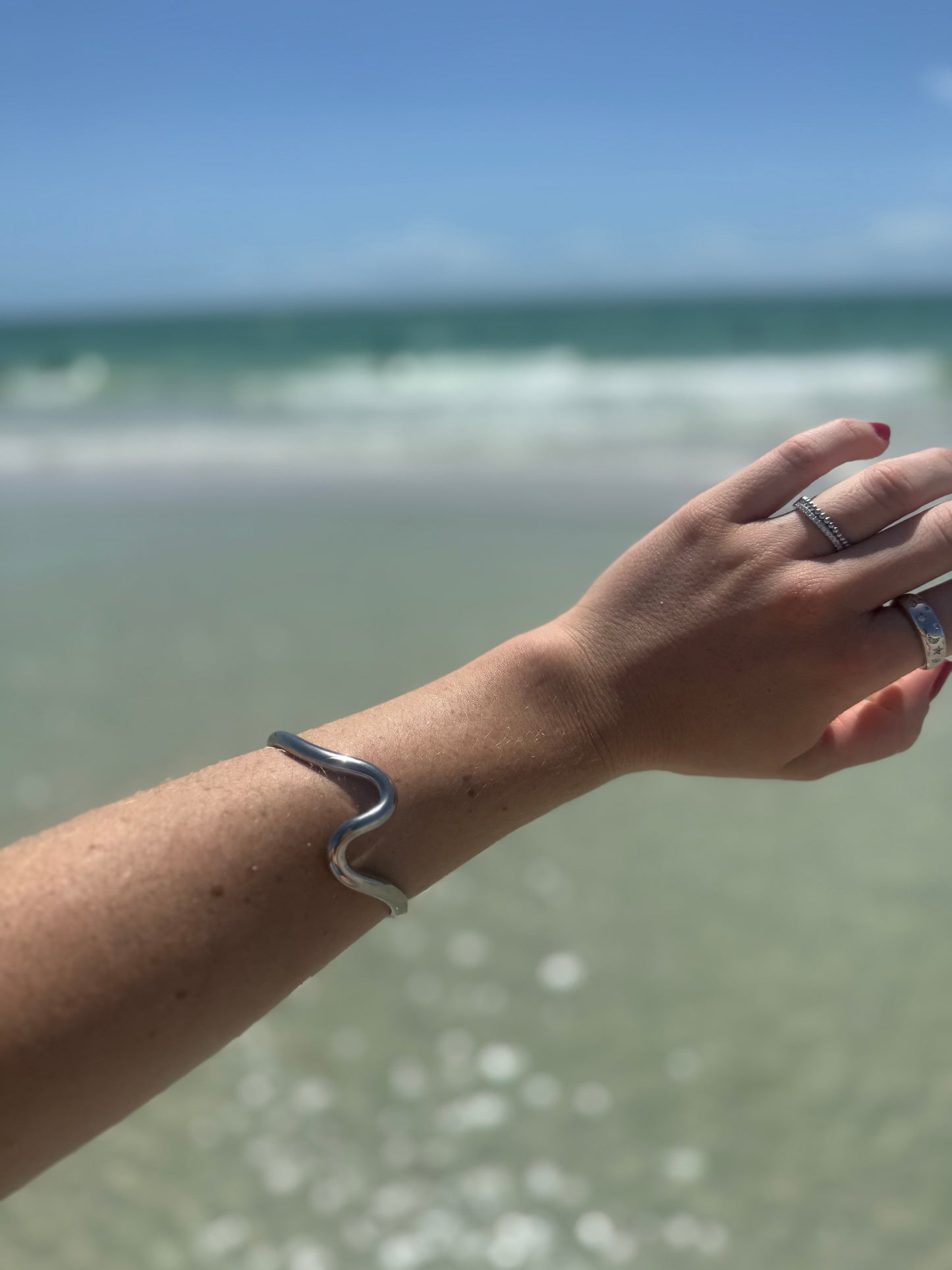 Wave Cuff Bracelet