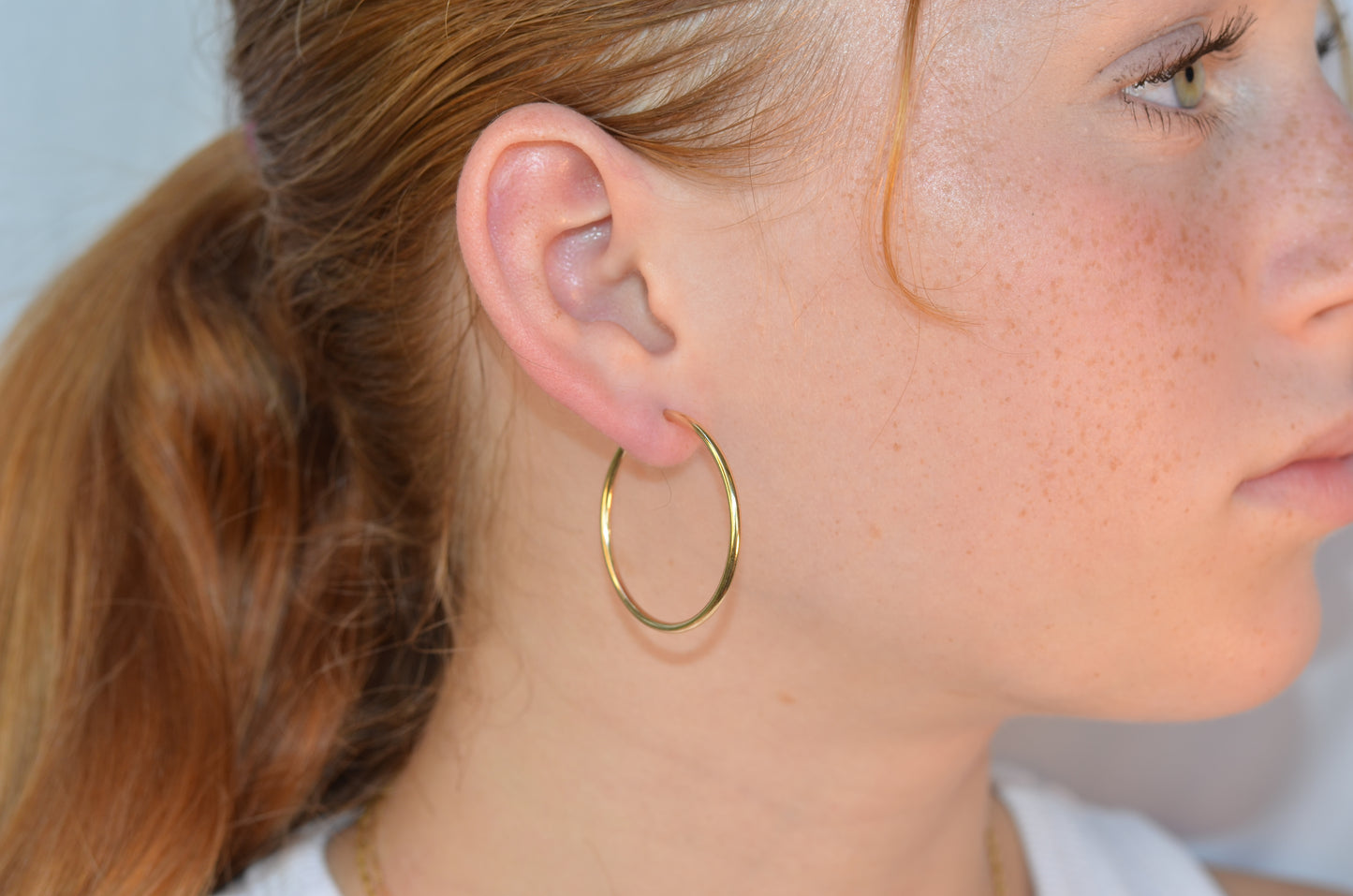 Endless Small Gold Hoops