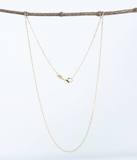 Gold Figaro Chain- 1.8mm