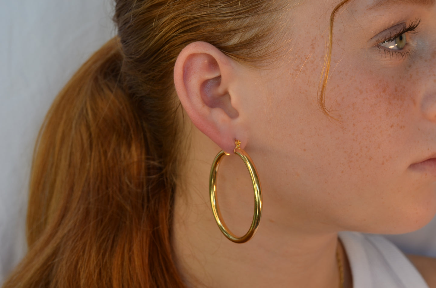 Medium Gold Hoops