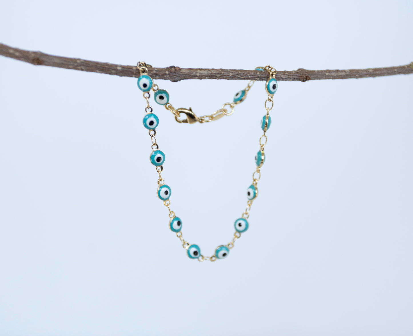 Blue Evil Eye Bracelet