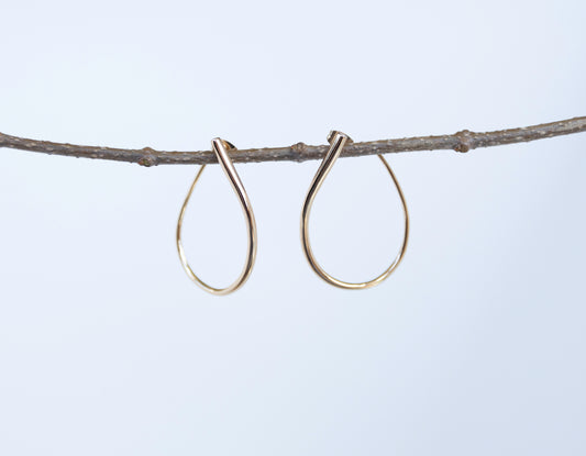 Gold Loop Studs