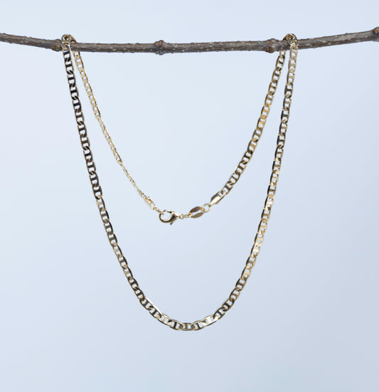 Gold Mariner Chain- 3.6mm