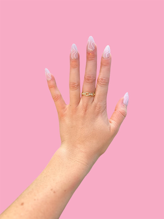 Daphne Paper Clip Ring