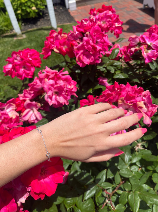 Silver Clover Bracelet