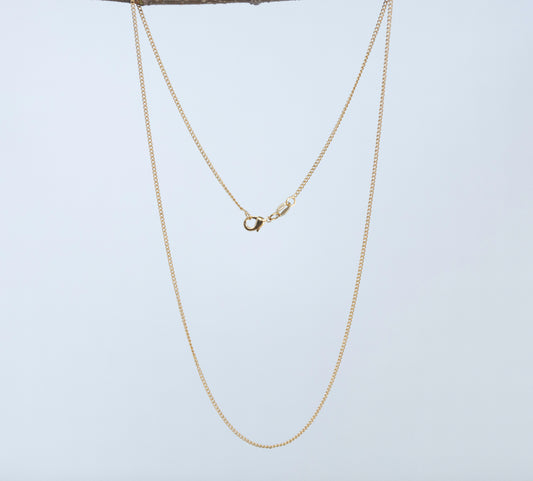 Gold Curb Chain