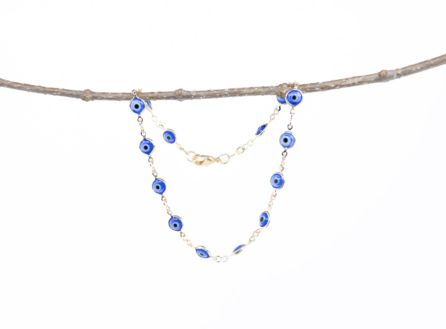 Blue Evil Eye Anklet