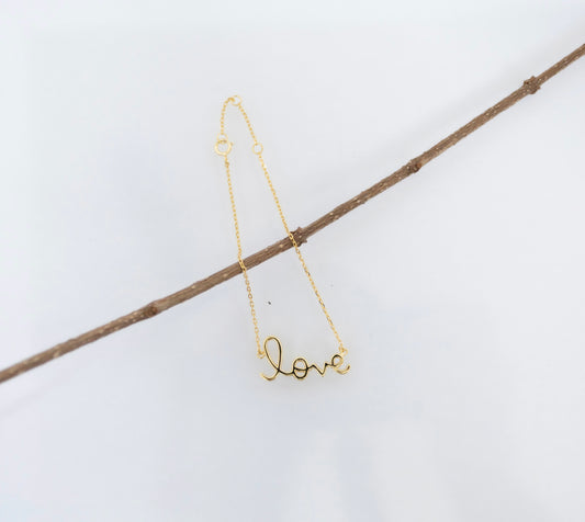 Gold Love Bracelet