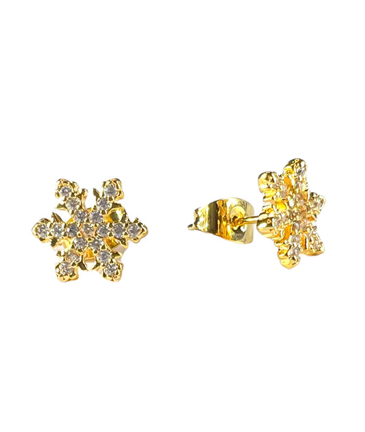 Snow Flakes Studs