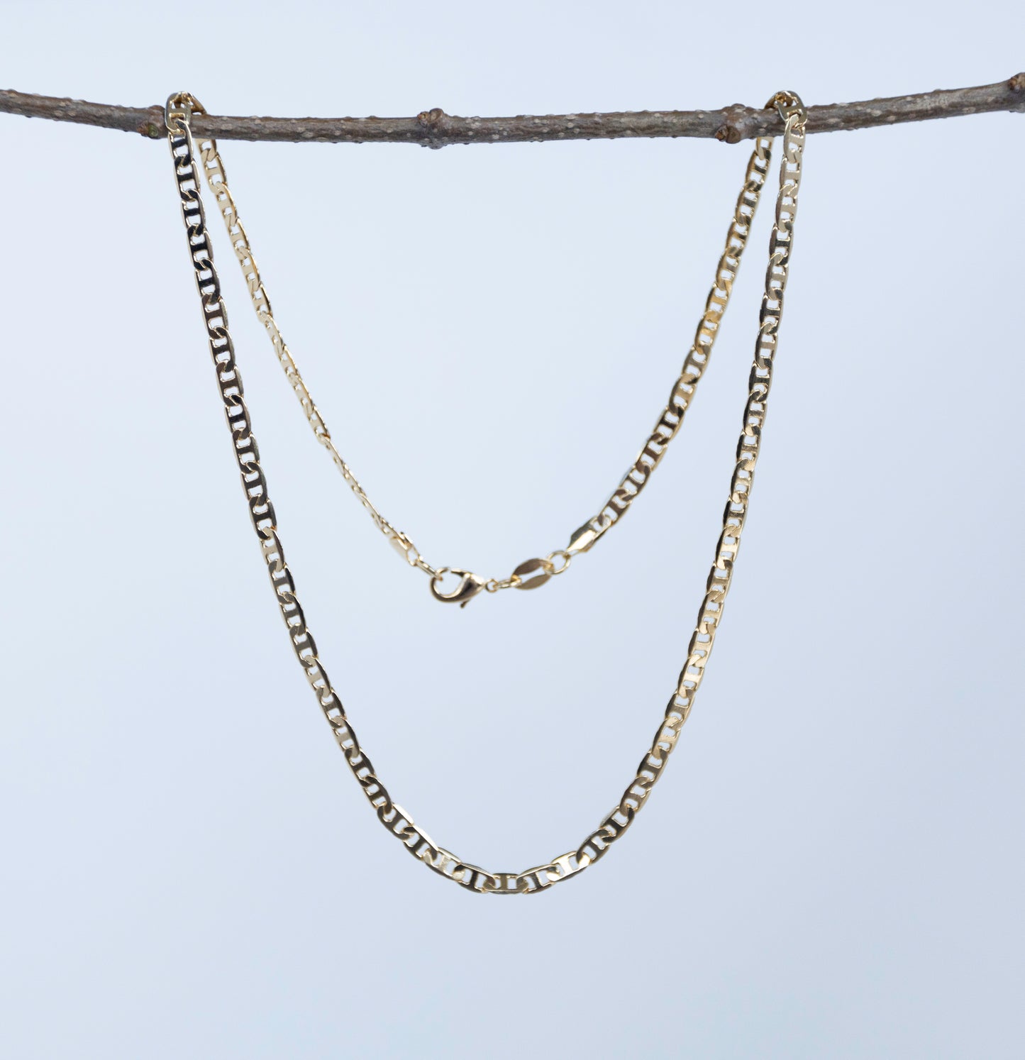 Gold Mariner Chain- 3.6mm