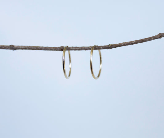Endless Small Gold Hoop